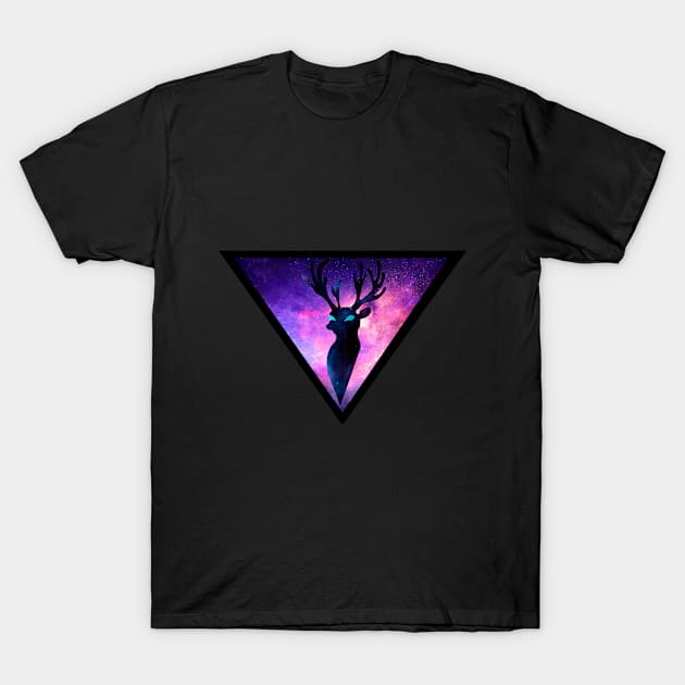 space deer T-Shirt by funnyillustrations